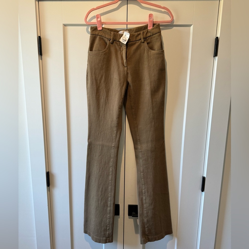 Cotton Twill Blend Jeans by Via Masini 80 - IT size 40 Camel color